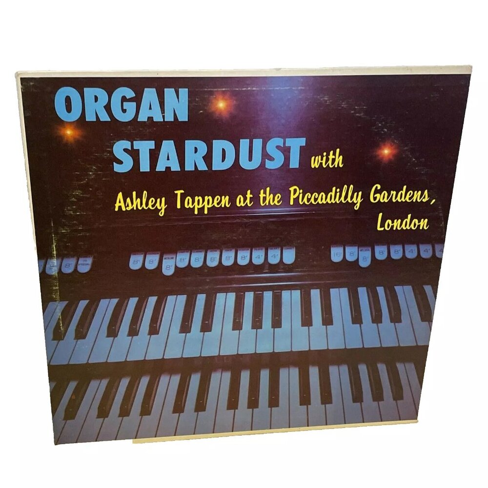 Ashley Tappen Organ Stardust (Vinyl, 1958) Somerset P-1100 Good+ LP Record Album